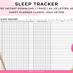 slaaptracker afdrukbaar, maandelijkse slaaptracker, slaapdagboek, slaapgrafiek, afdrukbaar slaaplogboek,