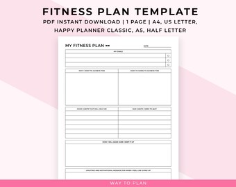 Fitness plan women. Printable workout plan weight loss for women. First time gym workout plan female beginner. Workout routine at home. PDF