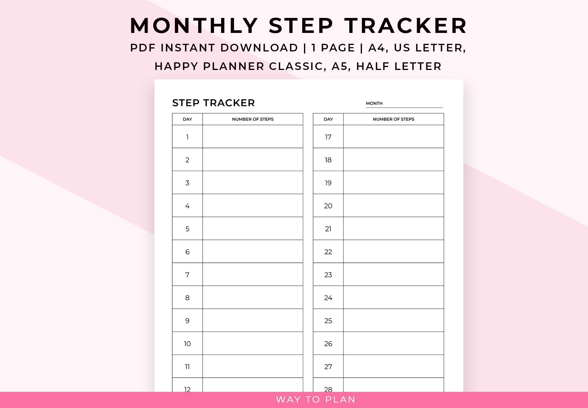 Prints Art Collectibles Digital Download Health Printables Walking 