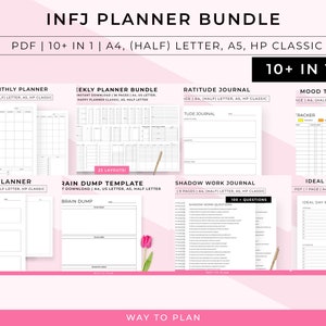 INFJ planner bundle