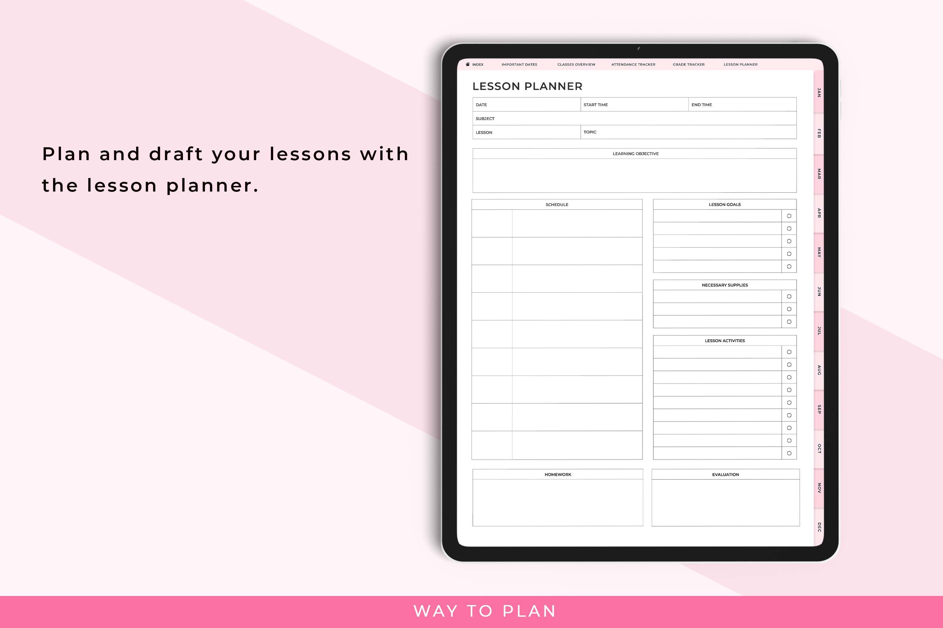 Digital ADHD Teacher Planner. 20232024 Teacher Planner Etsy UK