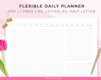 time schedule printable | time planner | to do list | daily to do list | to do list printable | to do insert | daily to do printable