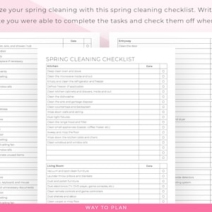 Spring cleaning checklist to organize your spring cleaning image 2