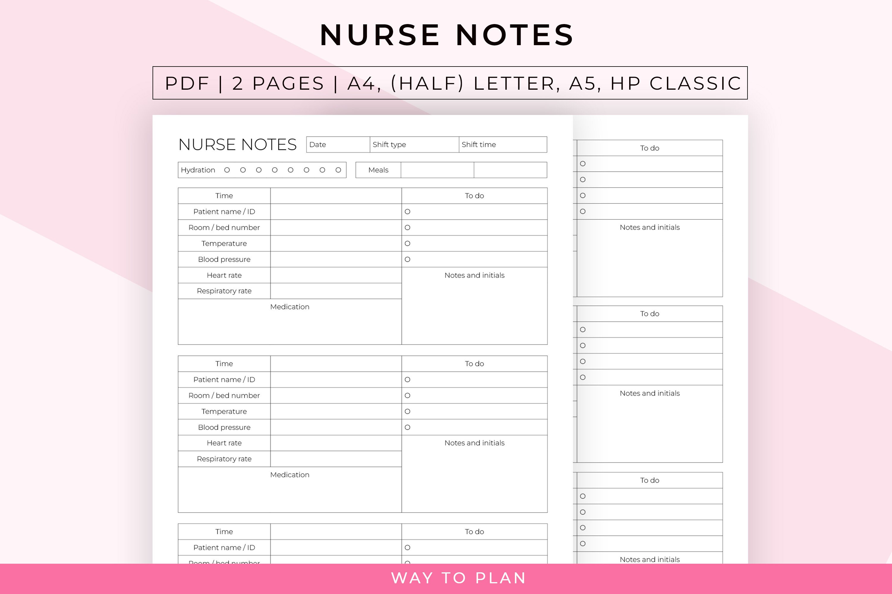 Amazon.com: Nurse Planner: Nurse Tools - Daily Planner With
