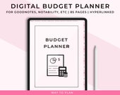 Goodnotes Budget Planner - digital budget planner, goodnotes planner, budget planner ipad