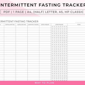Intermittent Fasting Tracker for scheduling, tracking fasting periods, and charting progress to optimize your health goals