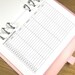 Class Schedule Template. Student Teacher Printable. Weekly Course Study ...