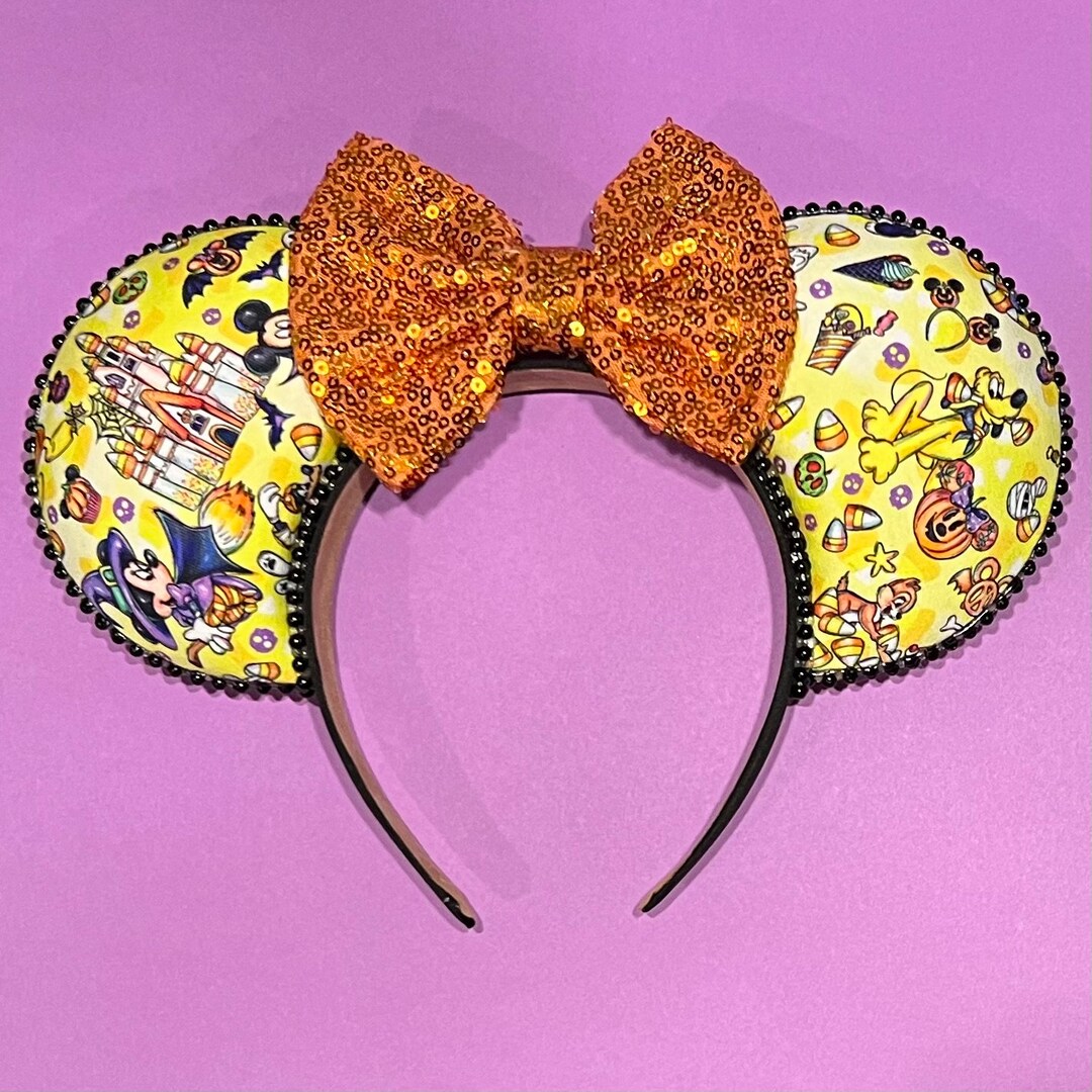 Mickey Halloween Ears Etsy