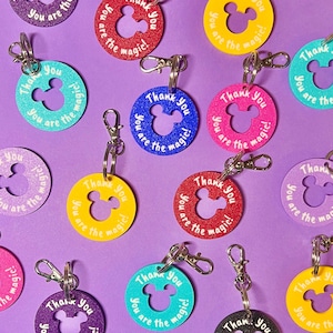 Cast Mitglied Wertschätzung Schlüsselanhänger - Du bist der magische Token - Wertschätzung Geschenk