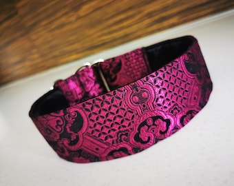 Collare per cani Brocade Martingale: collare regolabile per levrieri