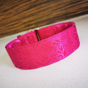 Martingale Halsband, Hundehalsband, Windhundhalsband, Galgohalsband, Windhundhalsband, Saluki Halsband, Hundehalsband, Hundehalsband Pink