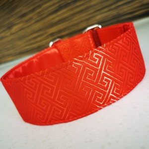 Martingale collar, Dog collar, Sighthound collar, Galgo collar, Greyhound collar, Saluki collar, dog collars, Brocade collar,