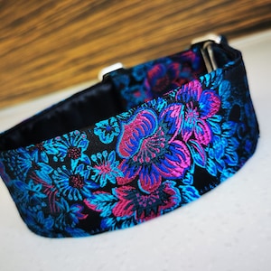 Martingale halsband, halsband, windhond halsband, galgo halsband, windhond halsband, saluki halsband, halsbanden, brokaat halsband,