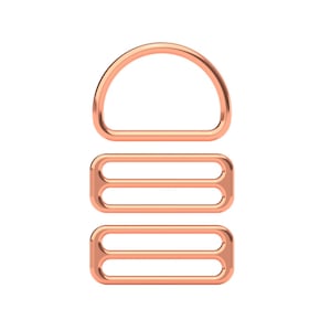 Actualización de hardware de oro rosa (vendemos solo como una actualización de nuestros collares)