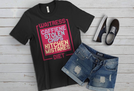 funny waitress shirts