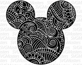 Download Mandala mickey | Etsy