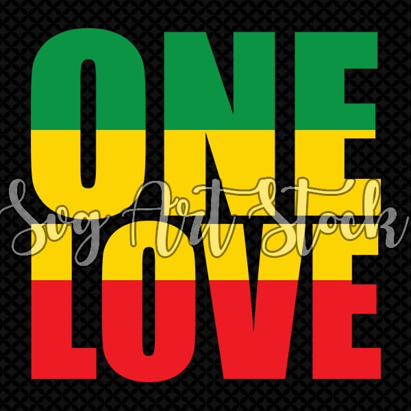 One Love Rasta SVG Design, rastafari vector, digital clipart, t-shirt design, cricut design, reggae svg, instant download (svg,png,jpeg)