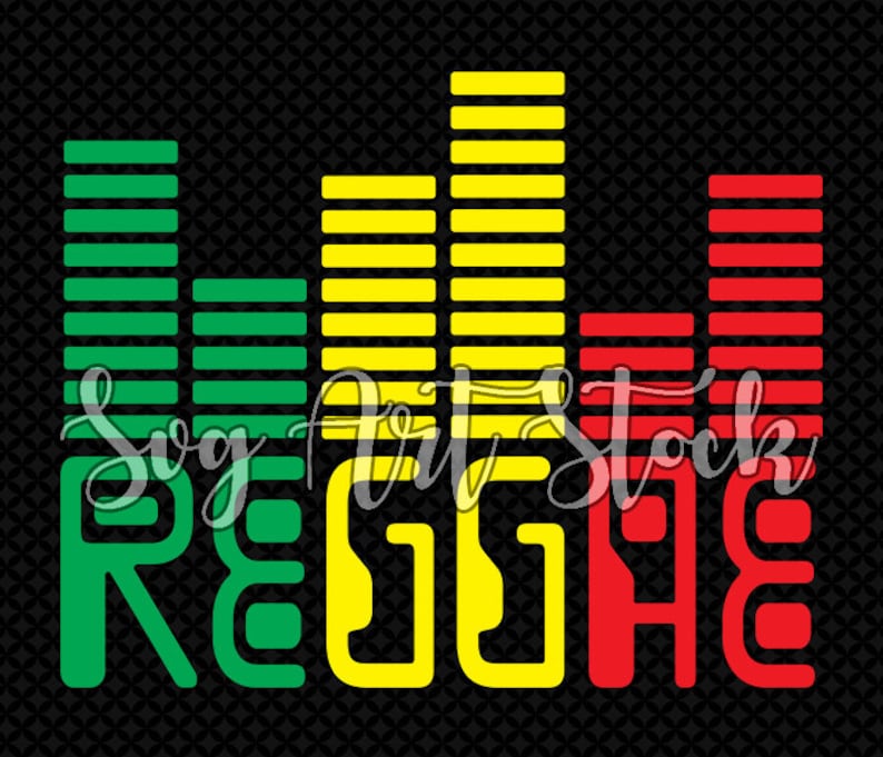 Download Reggae Music svg rasta vector digital clipart t-shirt | Etsy