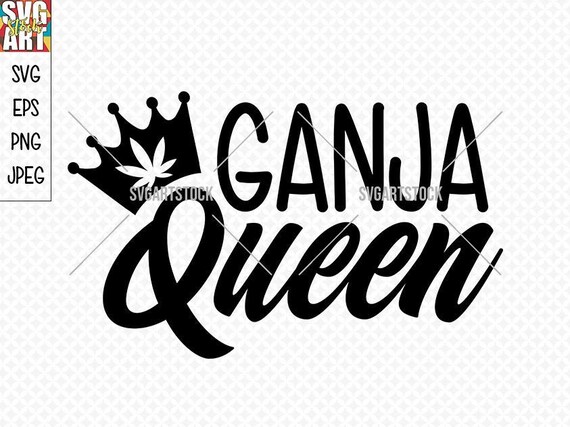 Ganja Queen! Funny Marijuana Weed Smoker T-Shirt Ganja Queen! Funny Marijuana Weed Smoker T-Shirt