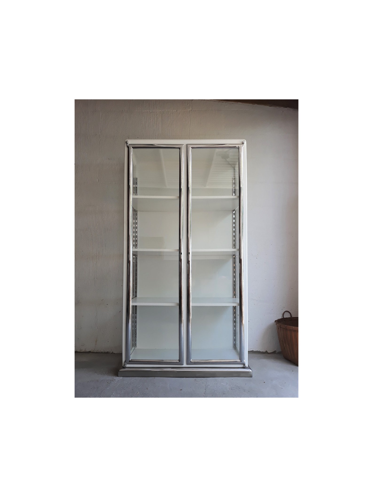 Magnifique Armoire de Pharmacie Vintage / Vitrine en Métal Etsy France