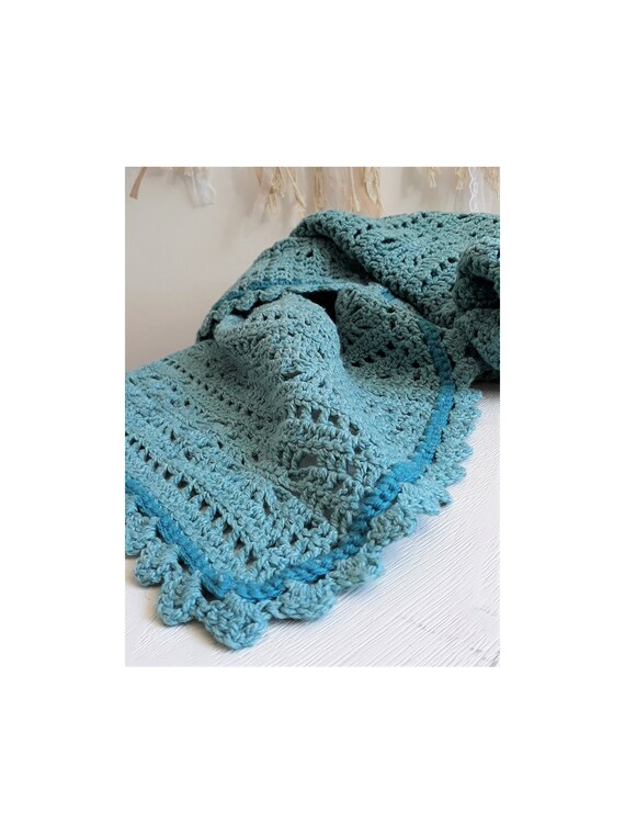 Couverture Bebe Bleu Couvre Lit Laine Plaid Crochet Bebe Etsy Couverture Bebe Bleu Couvre Lit Laine Plaid Crochet Bebe Etsy