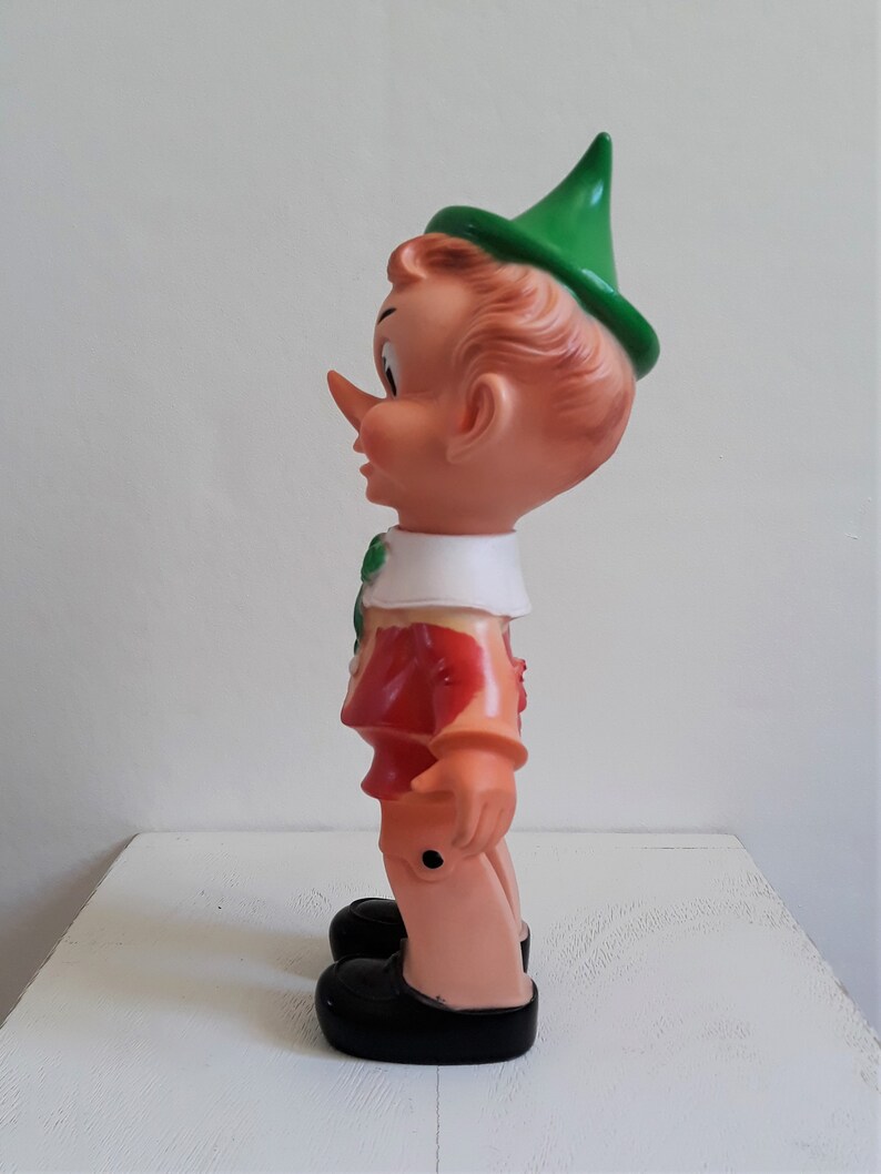ANCIEN GRAND POUÊT-POUÊT BAMBI Walt Disney Productions 37 cm jouet vintage EUR 80,00 - FR