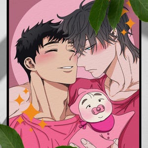 Nuestros chicos Yaoi de Sunny Days aman el arte manhwa