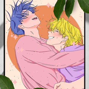 Taeju and Euihyun Low tide in twilight BL Yaoi Gay manhwa fujoshi manga anime Art