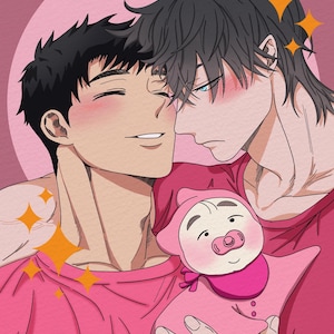 Nuestros chicos Yaoi de Sunny Days aman el arte manhwa