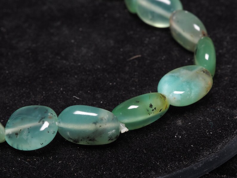 Australian Chrysoprase Bracelet Genuine pave diamond flexible B0067