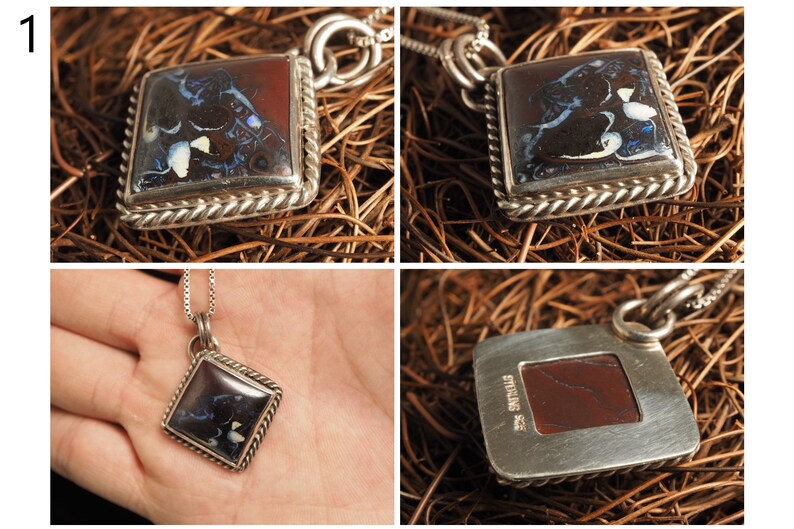 Koroit Boulder Opal Pendant
