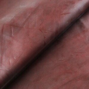 Brown Nappa Lambskin Leather Hide: Italian Sheep Leather for Crafts (~1mm)