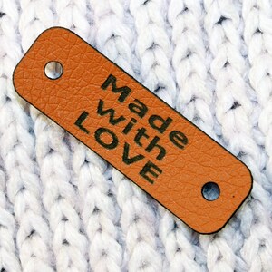 Faux leather tags for handmade items, vegan friendly leather, faux leather tags, labels for handmade items, leather labels, clothing tags.