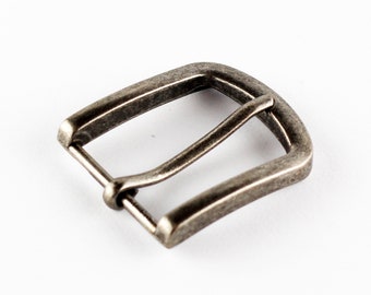 Belt buckle 30 mm, Antique Silver, DIY Craft Accessories, Waistband buckles, Leather Craft Accessories.