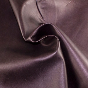 Brown Nappa Lambskin Leather Hide: Italian Sheep Leather for Crafts (~1mm)