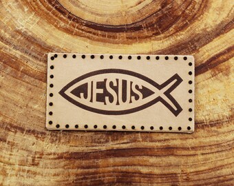 Jesus Fish Christian 3.0 Inch Patch (embroidered Hook) - Etsy