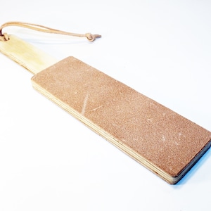 Knife Strop Board,double sided, for kitchen, chef knives, finishing tools, hunting tools.