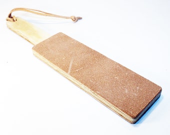 Knife Strop Board,double sided, for kitchen, chef knives, finishing tools, hunting tools.