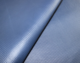 Blue Lambskin Nappa Leather Hide: Italian Craft Leather (75x65cm)