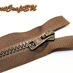 YKK Reißverschluss #4.5 Für Kissen & Polster - Geschlossene Unterseite, 55,9 Cm, Weiß