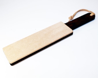 Planche à découper marron, double face, pour la cuisine, couteaux de chef, outils de finition, outils de chasse.