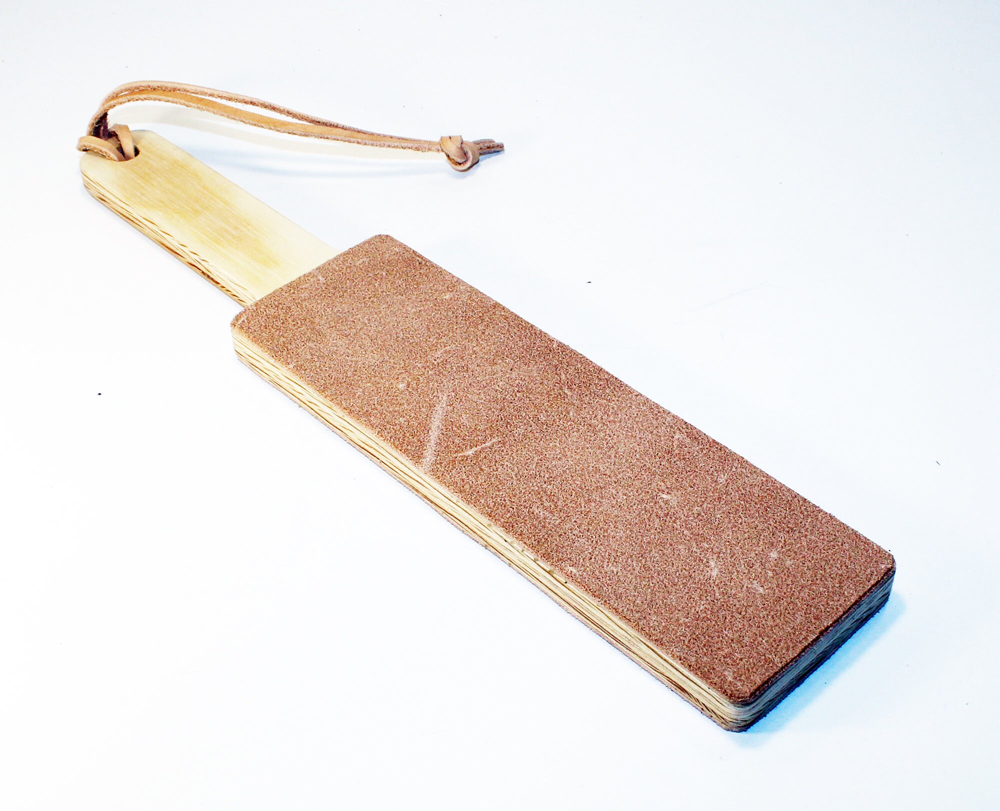 Knife Sharpening Leather Strop Strop for Burr Removal One-sided