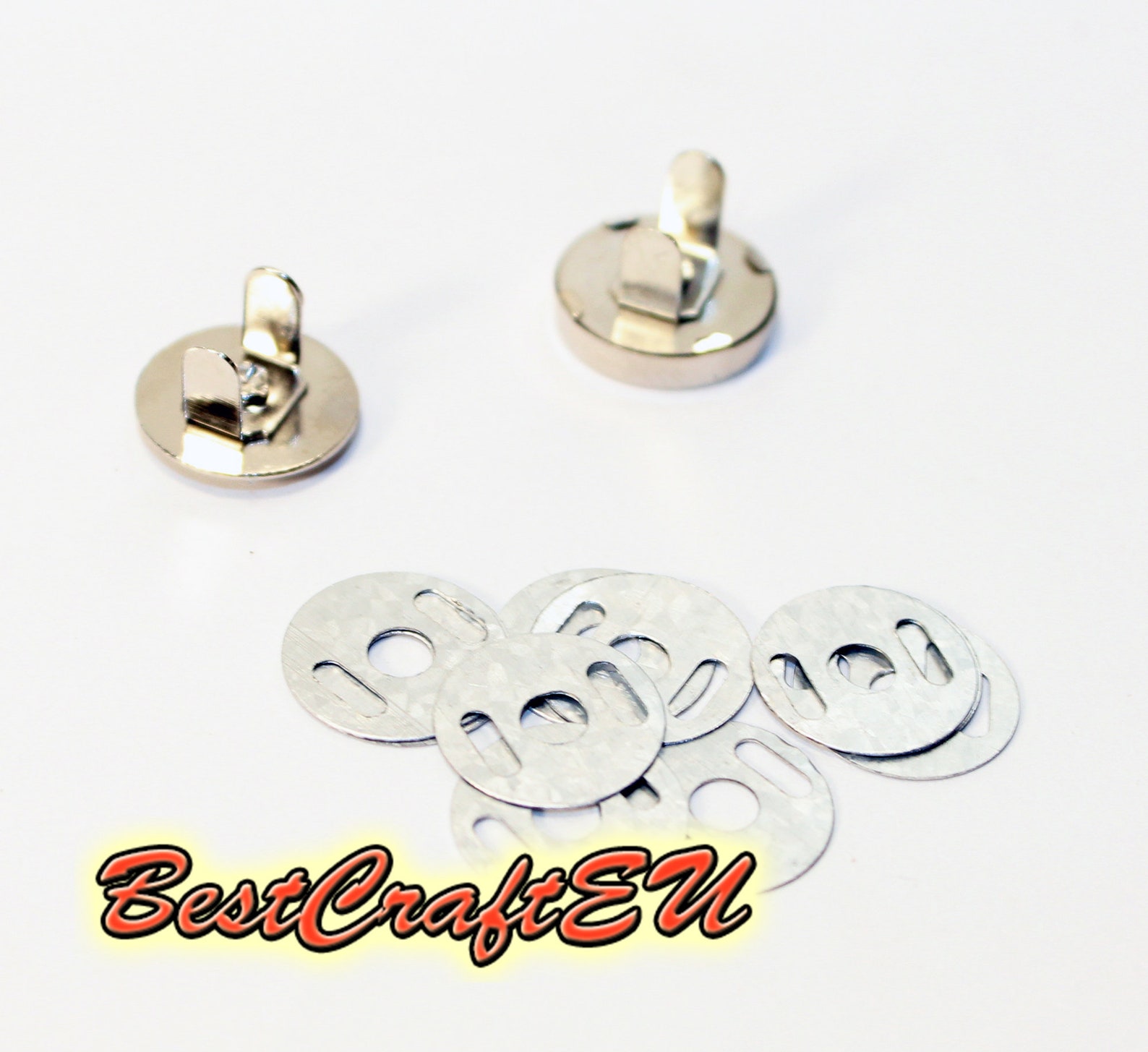 5 Sets of Purse Snaps Handbag Clasp Closures Metal Etsy