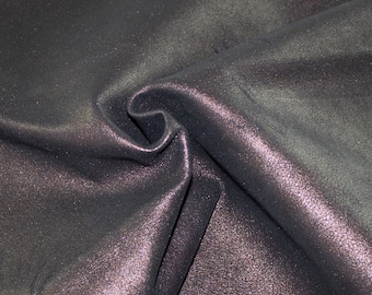 Brown Lambskin Leather Hide: Soft Nappa, 1mm Craft Leather