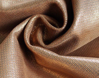 Gold Lambskin Leather: Italian Nappa Hide (24x31 inches)