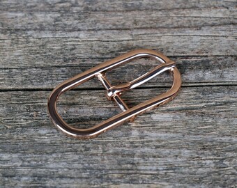 Belt buckle 20 mm – Gold Plated: Leather Craft Accessory