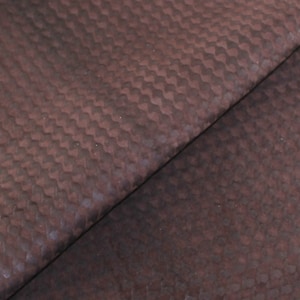 Dark Brown Lambskin Leather: Nappa Hide for Crafts (~1mm)