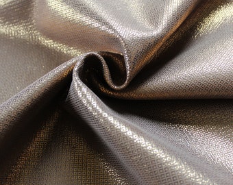 Gold Lambskin Leather: Italian Nappa Hide (20x26 inches)