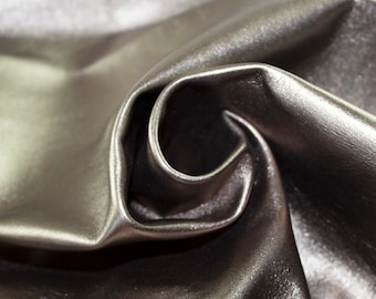 Gold Lambskin Leather: Italian Nappa Hide for Crafts