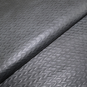 Black Lambskin Nappa Leather Hide: Italian Leather for Crafts (83x71cm)